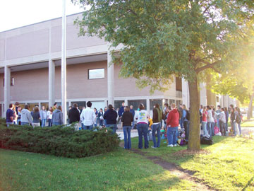 See you at the pole 2007 supporting and praying with students